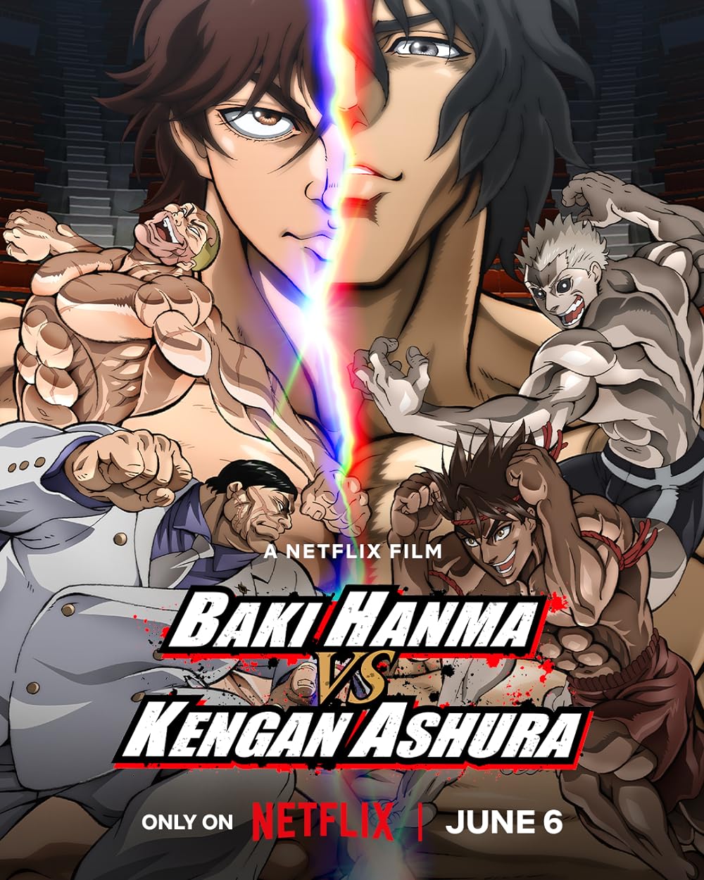 Baki Hanma VS Kengan Ashura (2024) ฮันมะ บากิ ปะทะ กำปั้นอสูร โทคะตะ