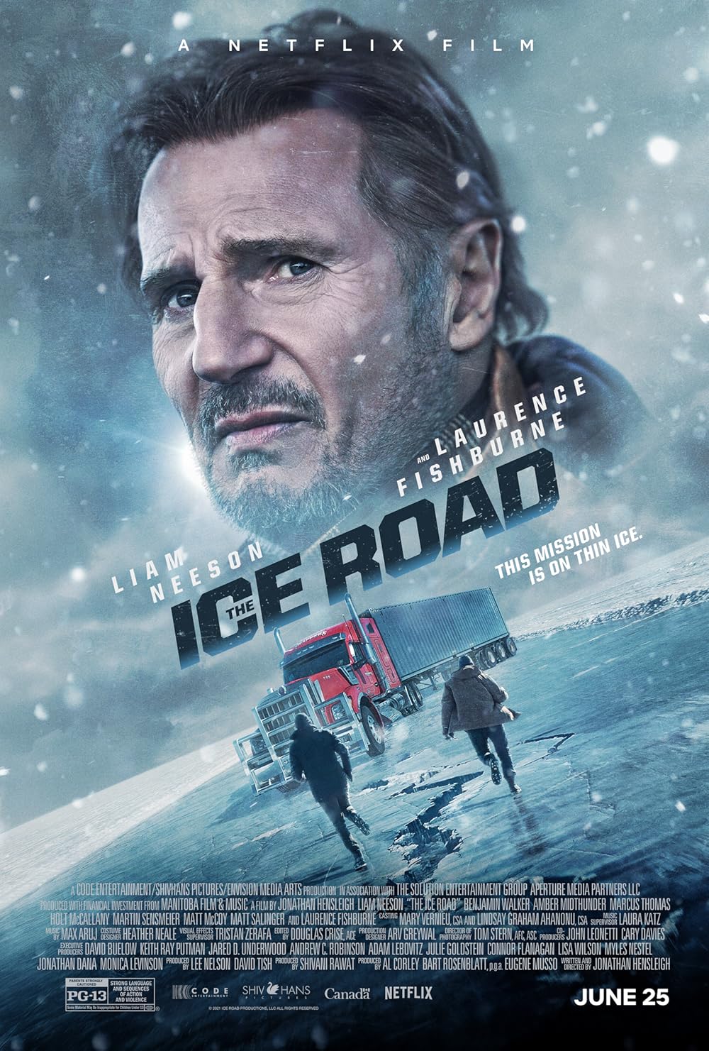 The Ice Road (2021) เหยียบระห่ำ ฝ่านรกเยือกแข็ง The Ice Road (2021) เหยียบระห่ำ ฝ่านรกเยือกแข็ง