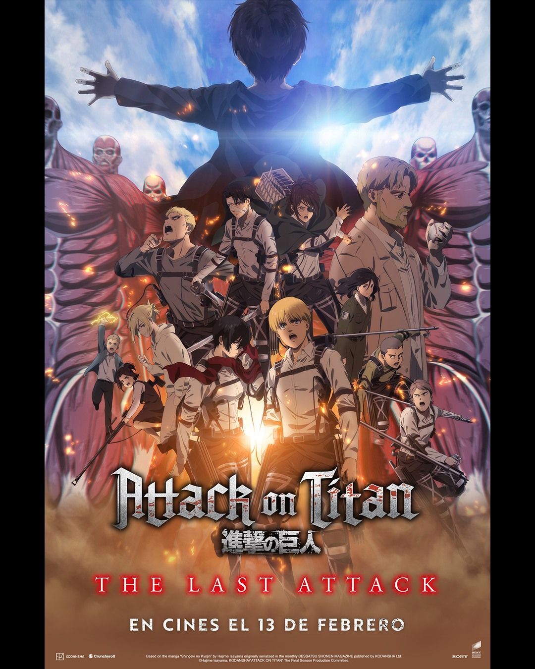 Attack on Titan the Movie The Last Attack (2024) ผ่าพิภพไททัน การจู่โจมครั้งสุดท้าย Attack on Titan the Movie The Last Attack (2024) ผ่าพิภพไททัน การจู่โจมครั้งสุดท้าย