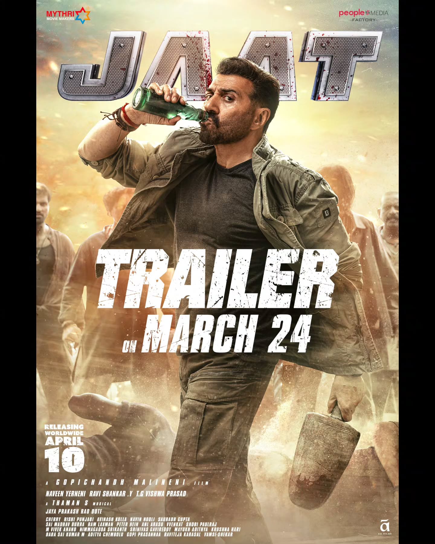 Jaat (2025) เดือดล้างอิทธิพล Jaat (2025) เดือดล้างอิทธิพล