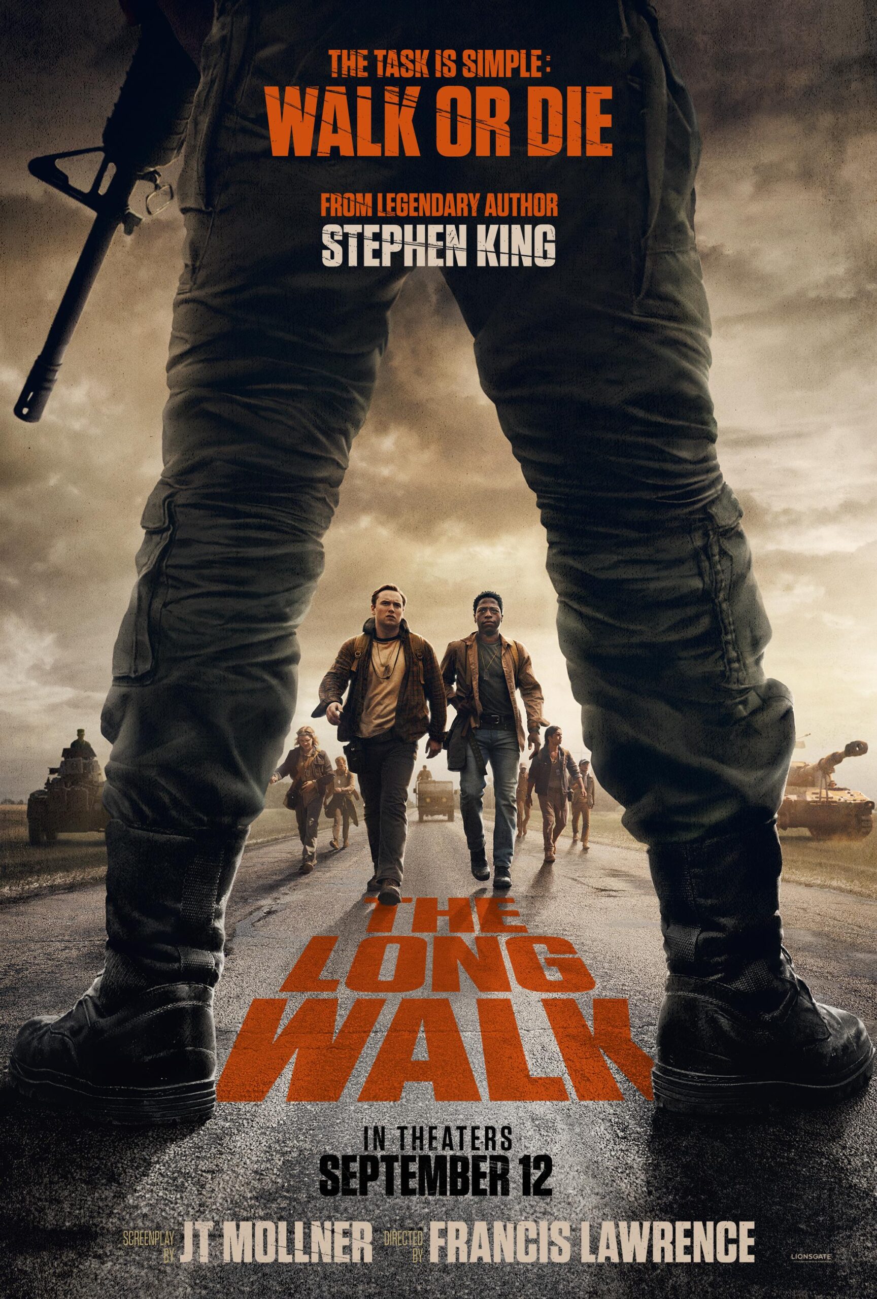 The LThe Long Walk (2025) เกมเดินมรณะ เป็นภาพยนตร์ระทึกขวัญแนวดิสโทเปีย